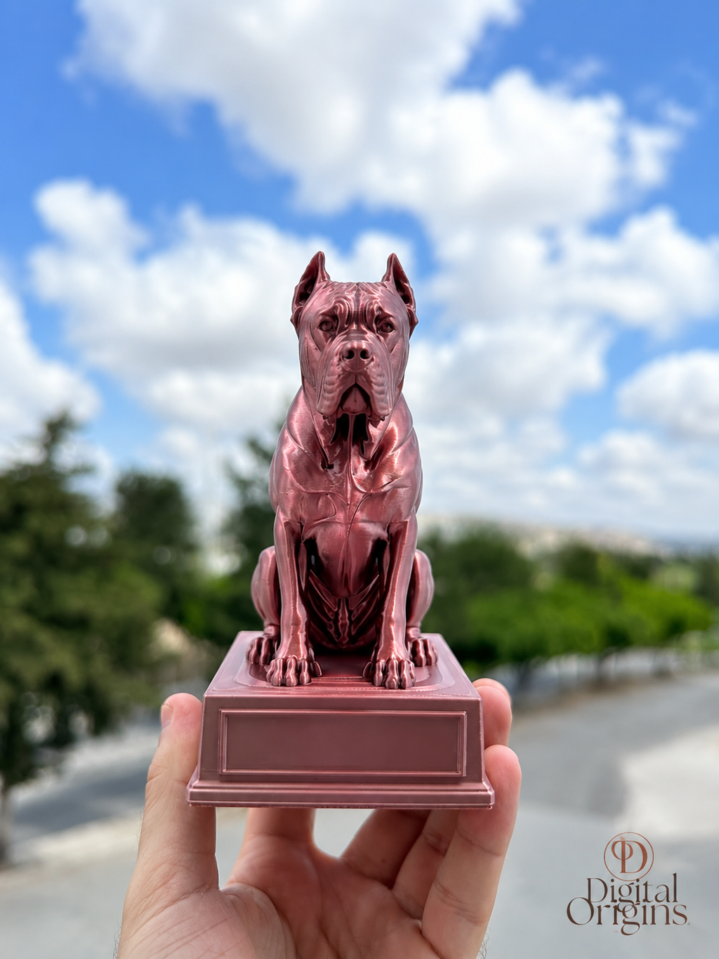 Cane Corso Personalized Dog Statue – Custom Pet Decor & Memorial Gift