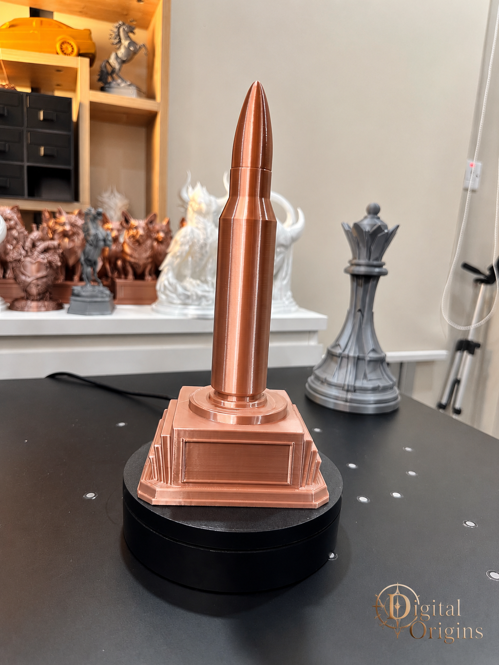 Bullet Trophy — Statement Decorative Sculpture