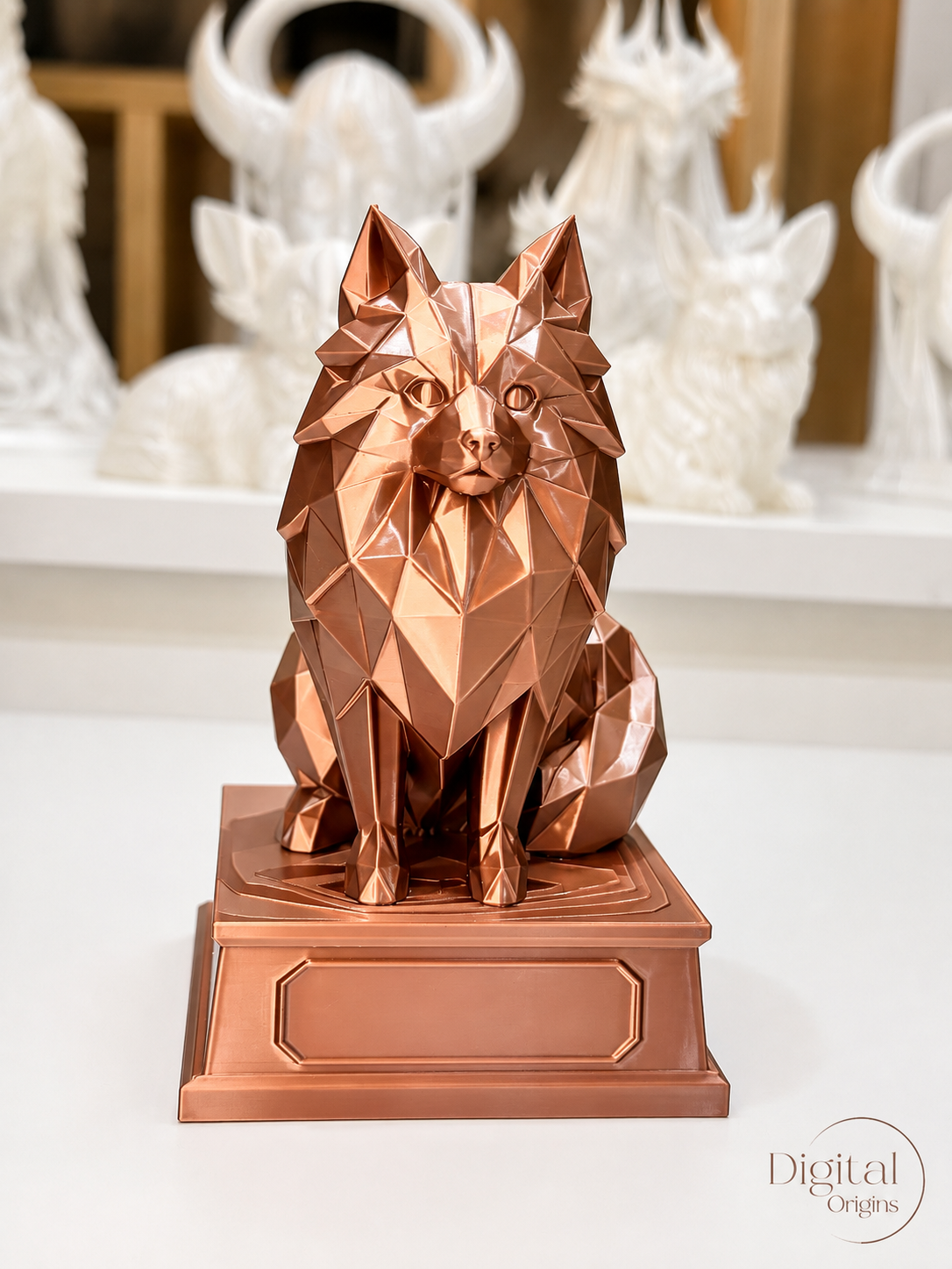 Pomeranian Figurine – Personalized Dog Statue