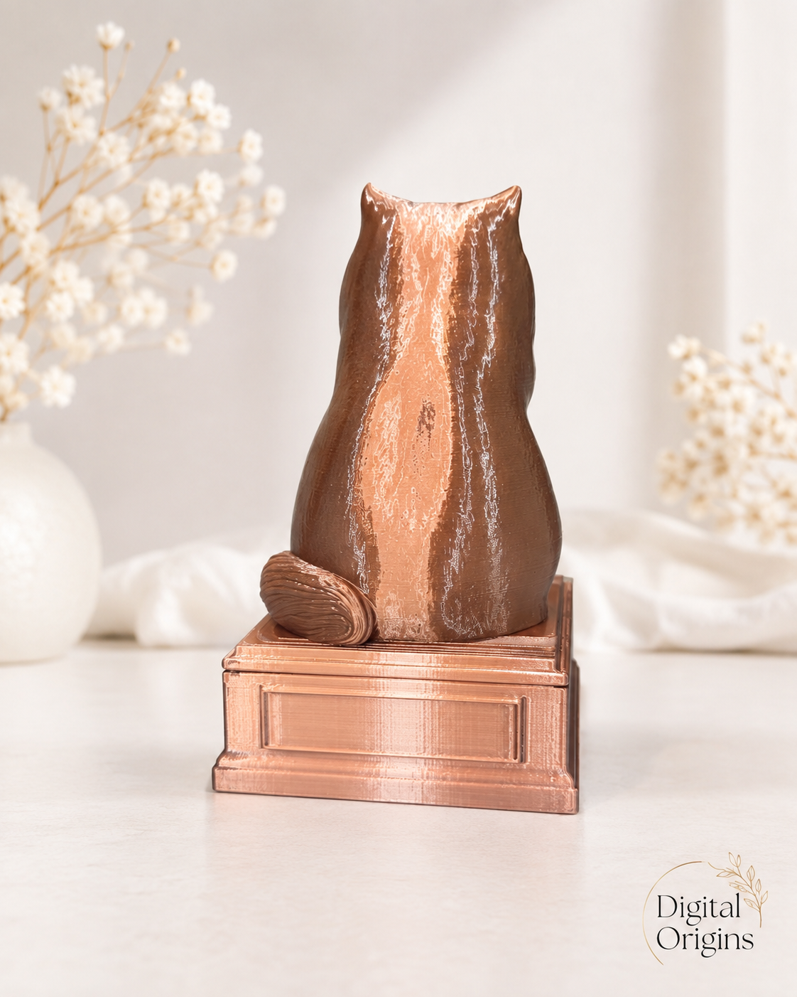 Persian Cat Realistic Figurine