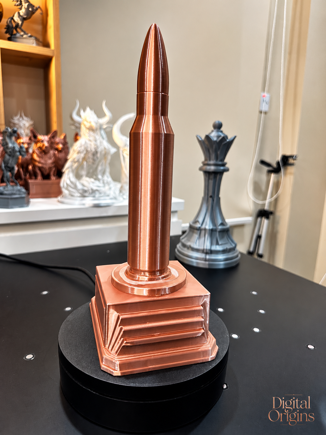 Bullet Trophy — Statement Decorative Sculpture