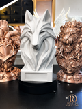 Low Poly Fox Bust Statue – Personalized Fox Decor