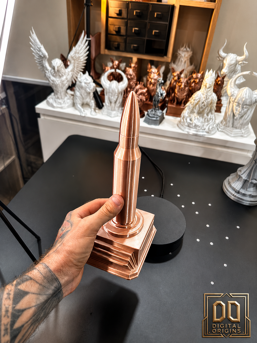 Bullet Trophy — Statement Decorative Sculpture