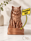 Persian Cat Realistic Figurine