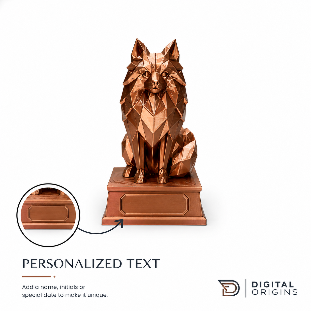 Pomeranian Figurine – Personalized Dog Statue