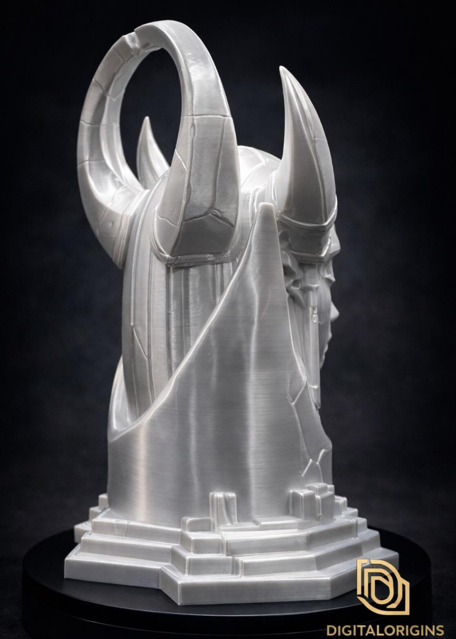 Nythera The Silent Oracle Sculpture – Fantasy Relic Decor – Myth Inspired Shelf Statue