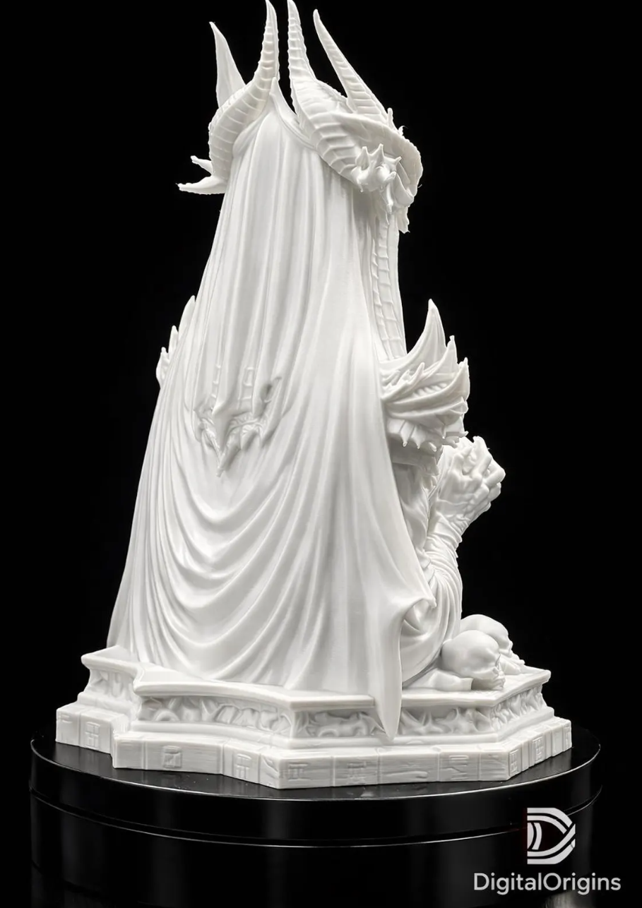 Ammara Dark Fantasy Bust Sculpture, Gothic Mythology Statue, Collectible Decor
