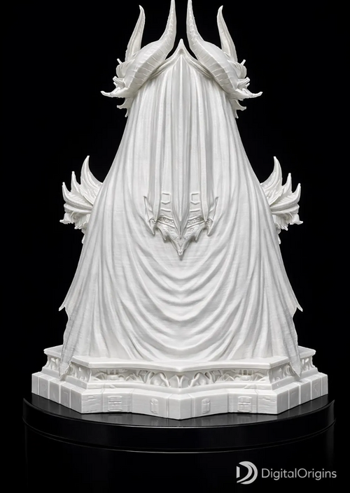 Ammara Dark Fantasy Bust Sculpture, Gothic Mythology Statue, Collectible Decor