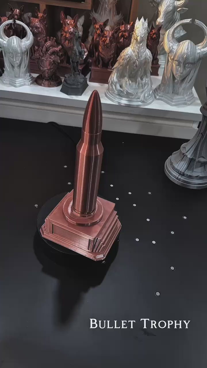 Bullet Trophy — Statement Decorative Sculpture