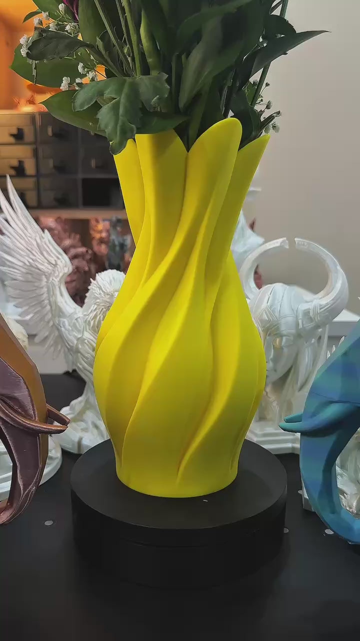 Aurora Bloom Vase – Modern Sculptural Flower Vase, Contemporary Home Decor